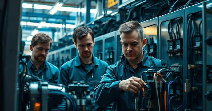 Montagens Elétricas Industriais: Guia Completo para Otimização e Segurança