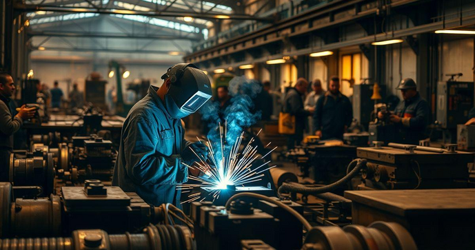 Solda industrial: técnicas, vantagens e aplicações essenciais Solda industrial: técnicas, vantagens e aplicações essenciais