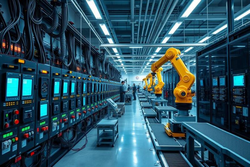 Automação elétrica industrial transforma processos e aumenta a eficiência nas fábricas Automação elétrica industrial transforma processos e aumenta a eficiência nas fábricas